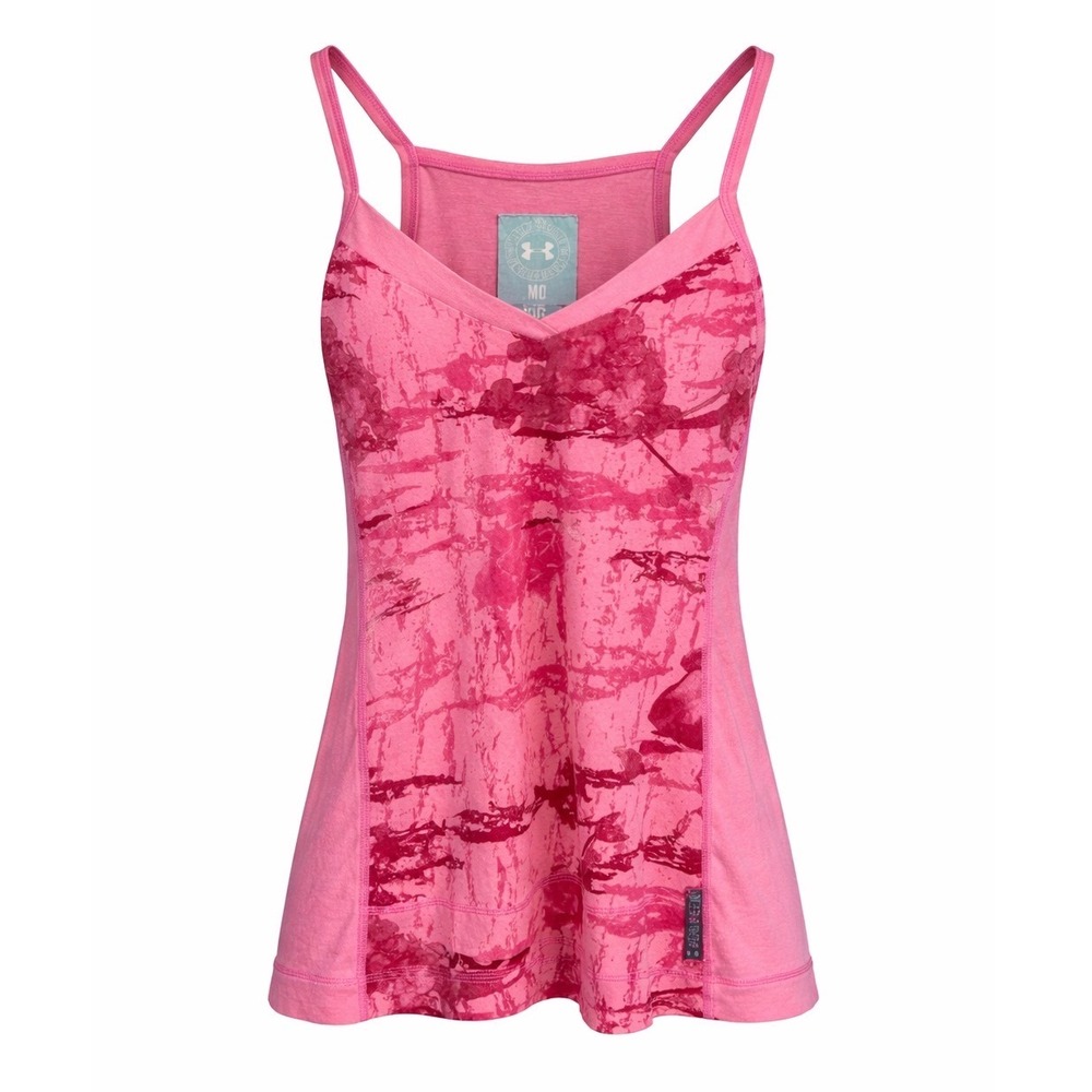 Under Armour Pink Performance‎ Tank top Medium athletic gym Barbie sporty casual